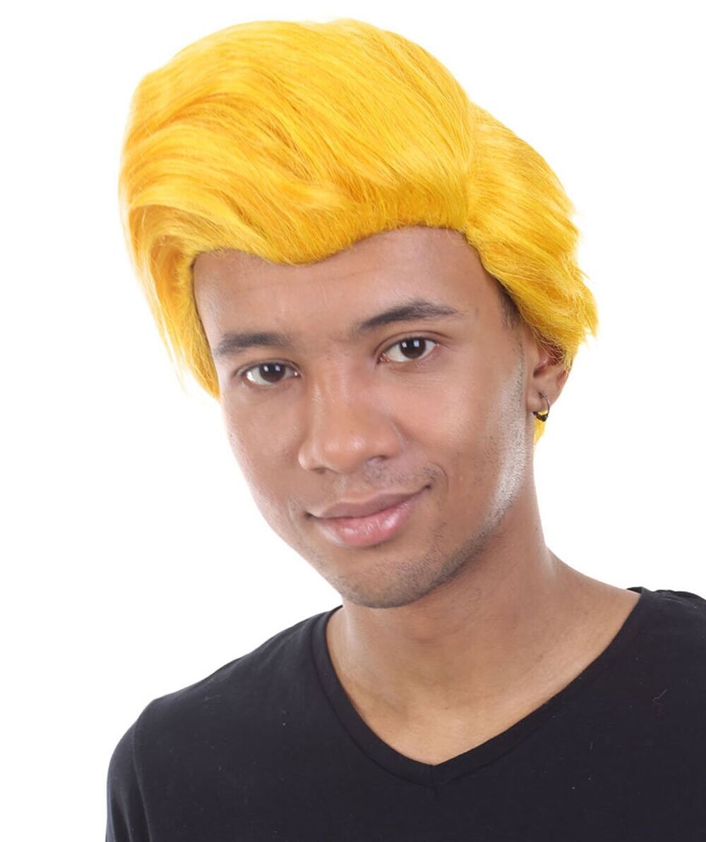 Men’s Dolls Movies character wig, Premium Breathable Capless Cap, HM-1242A