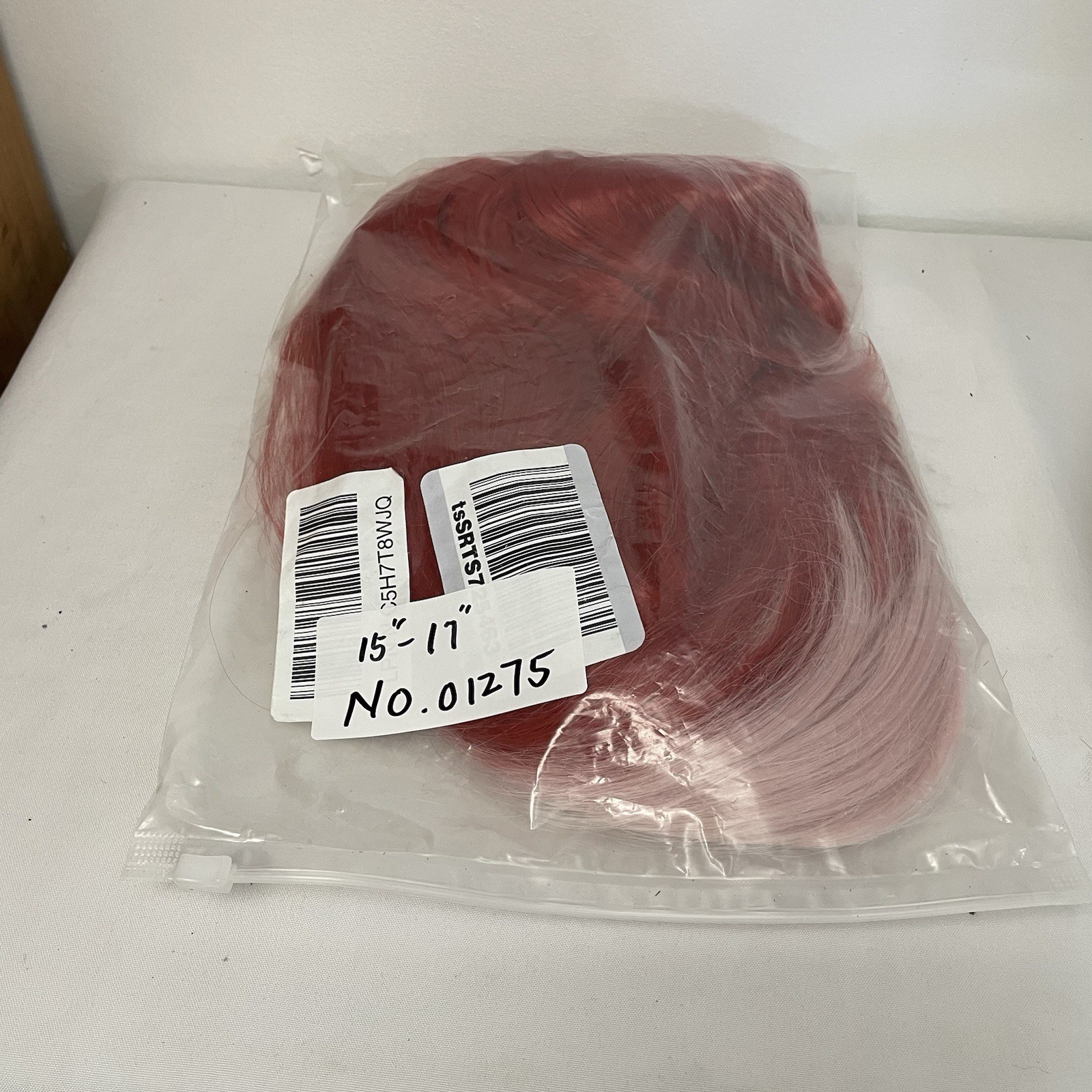 WIG. NO01275 (15-17 inch ) one size adjustable elastic band.