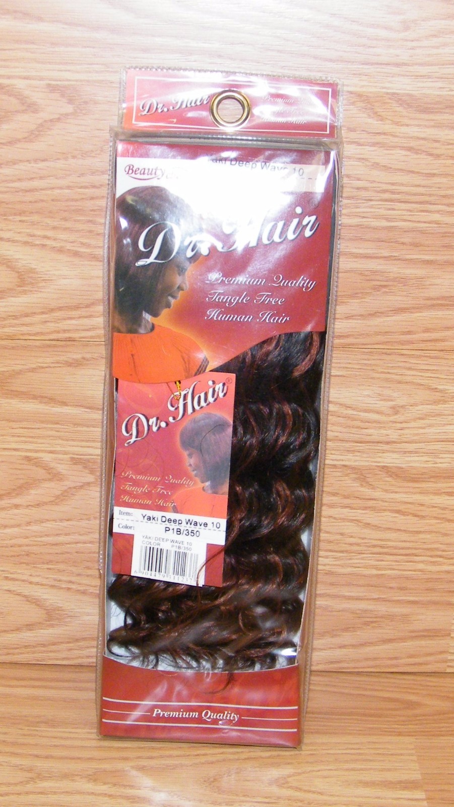 Dr. Hair – Yaki Deep Wave 10 (P1B/350) Copper Black Human Hair Extension *READ*