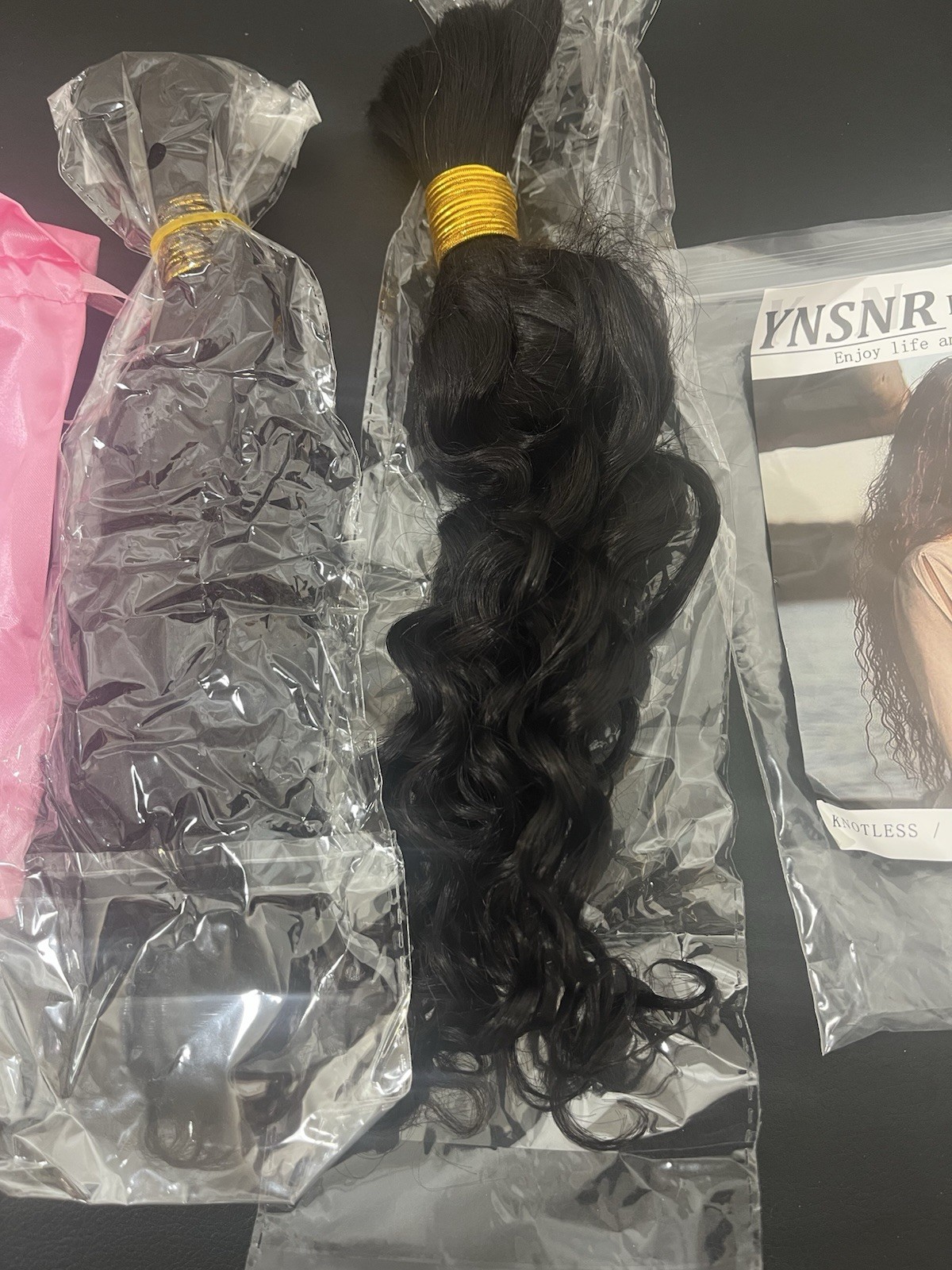YNSNR 100% Human Braiding Hair 14″ INCH Natural Color Water 100g Grams