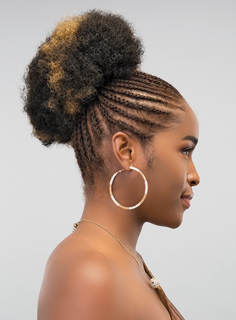 JANET COLLECTION AFRO PUFF DRAWSTRING