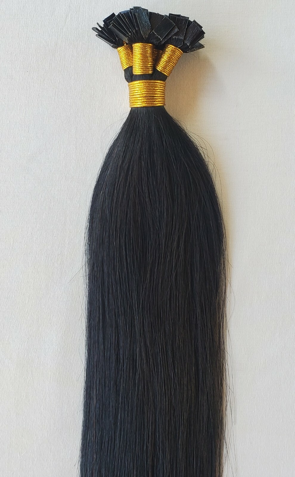 18″,22″ 100 grams,100 strands ,Flat Tip Keratin Remy Human Hair Extensions #1