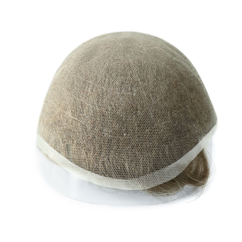 Swiss Lace Toupee For Men Human Hair Replecement System Natural Hairpieces