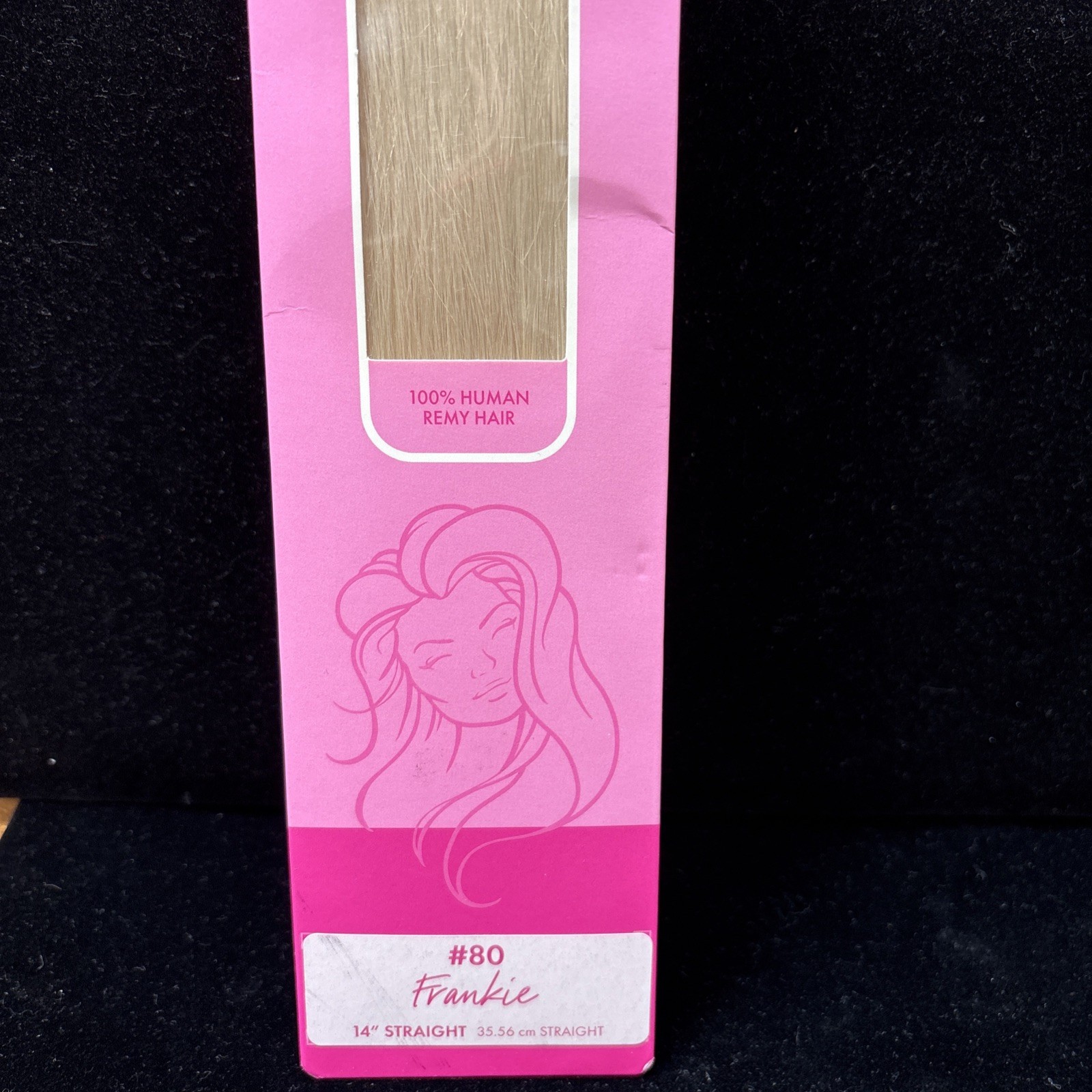Babe Tape-In Extensions 14 Inch Straight 100% Human Remy Hair #80 Frankie