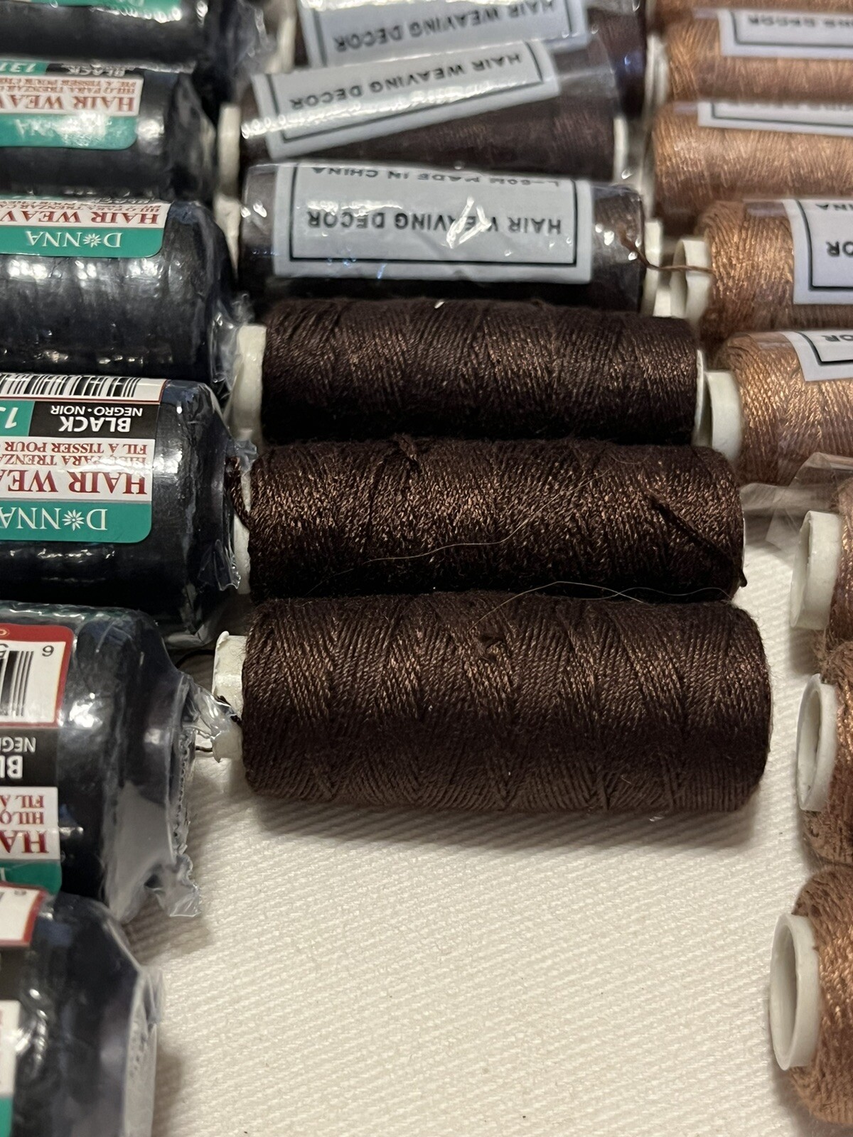 X-pression Premium Original Ultra Braid Color 27 Hair thread lot Black Brown