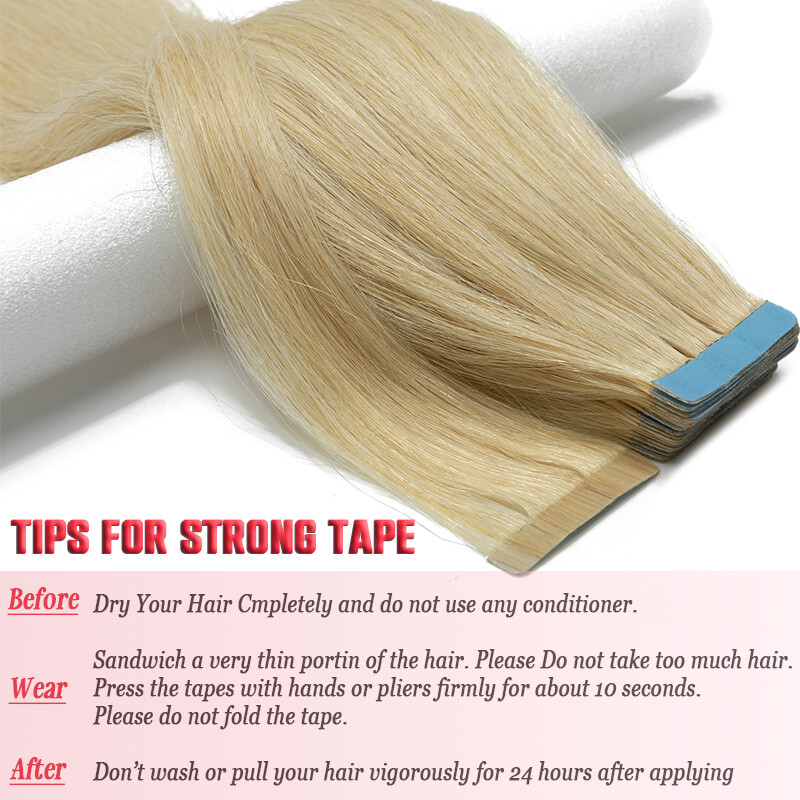 Tape in Hair Extensions Remy Human Hair Balayage 25G-200G Full Head Straight 22″