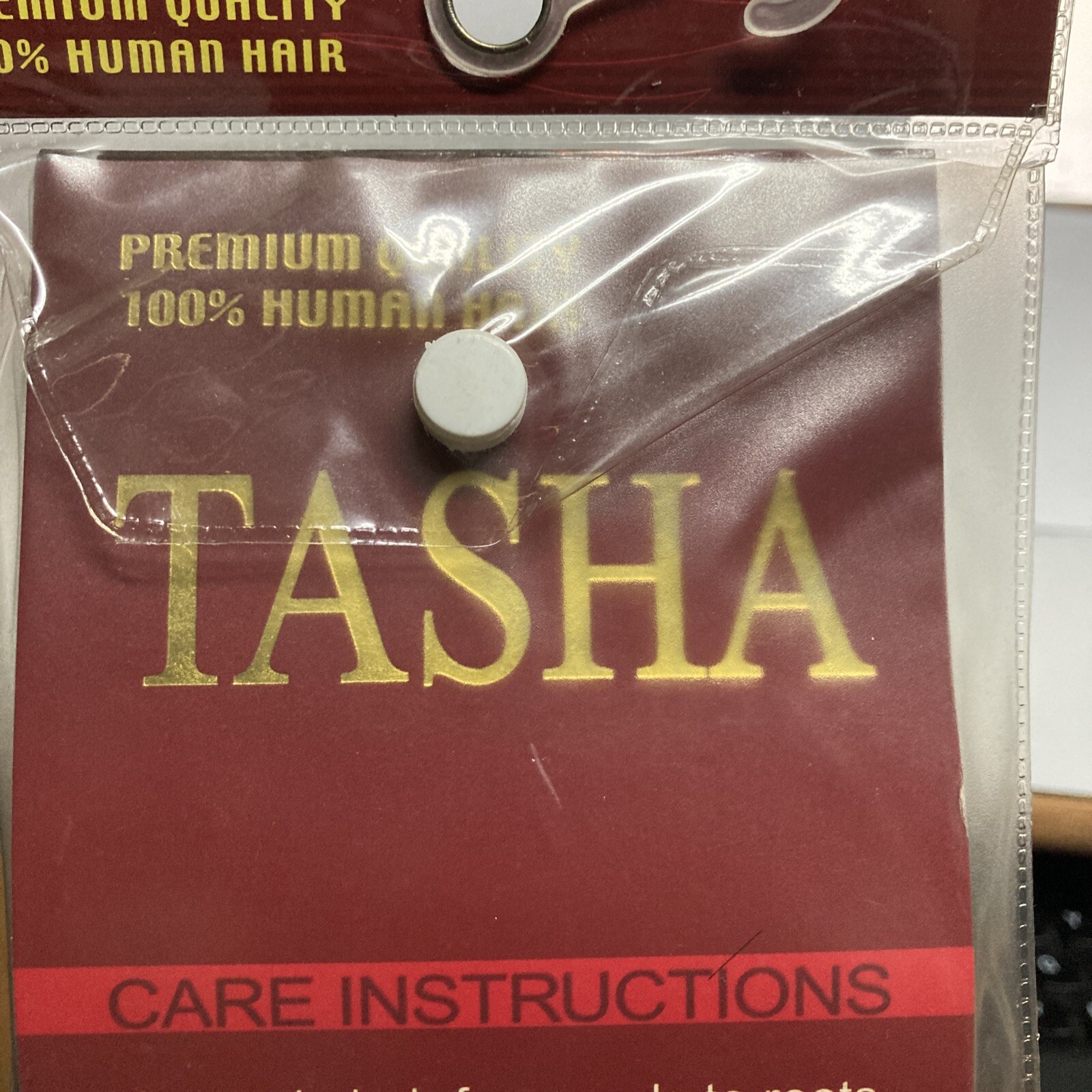 1 Pack 12″ TASHA Premium Quality 100% Human Silky Weave Extension Hair Color # 1