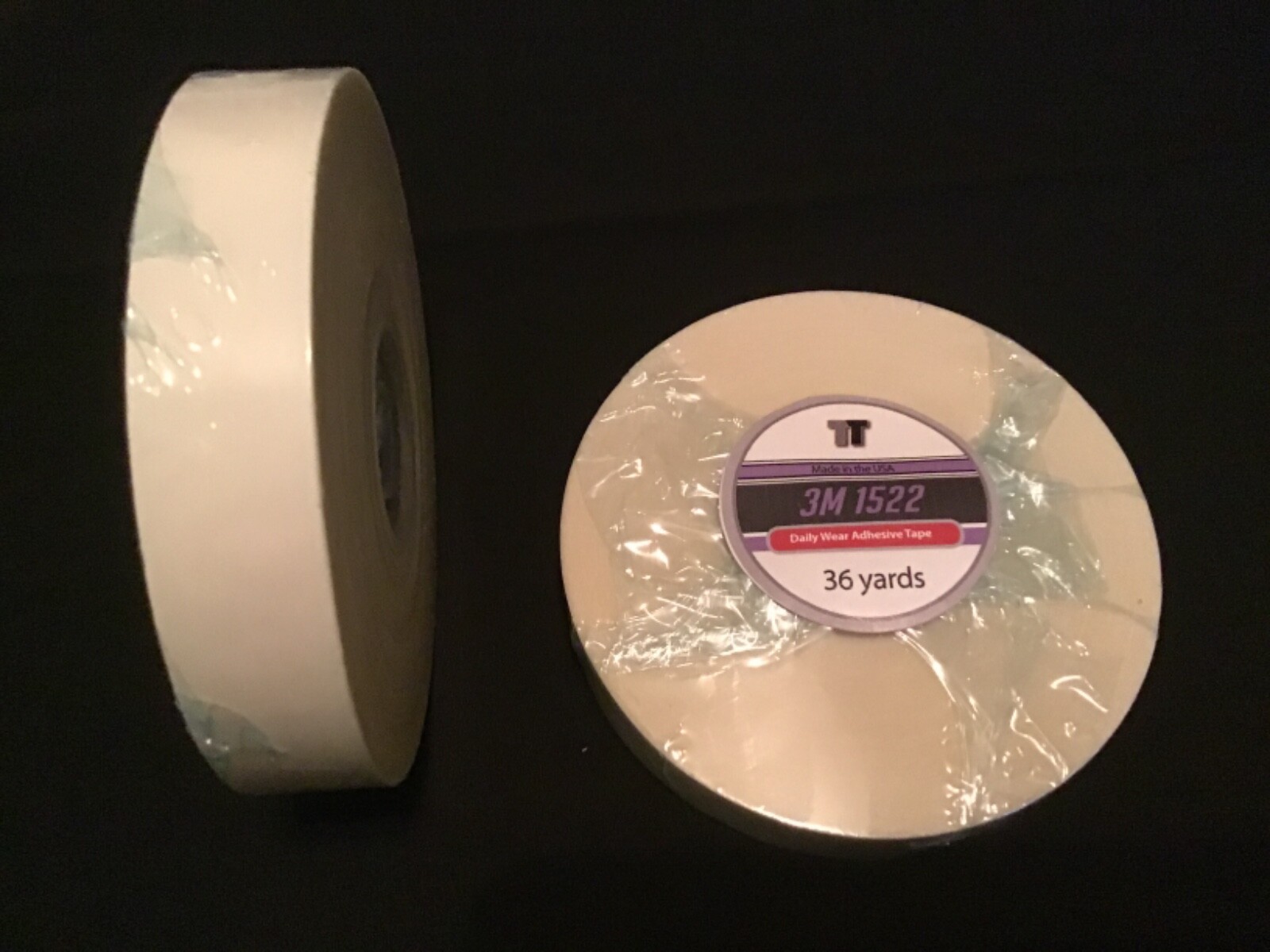 True Tape 3M Clear 3/4″x 36 yards #1522 Daily Wear Tape for Hair Piece & Wigs.