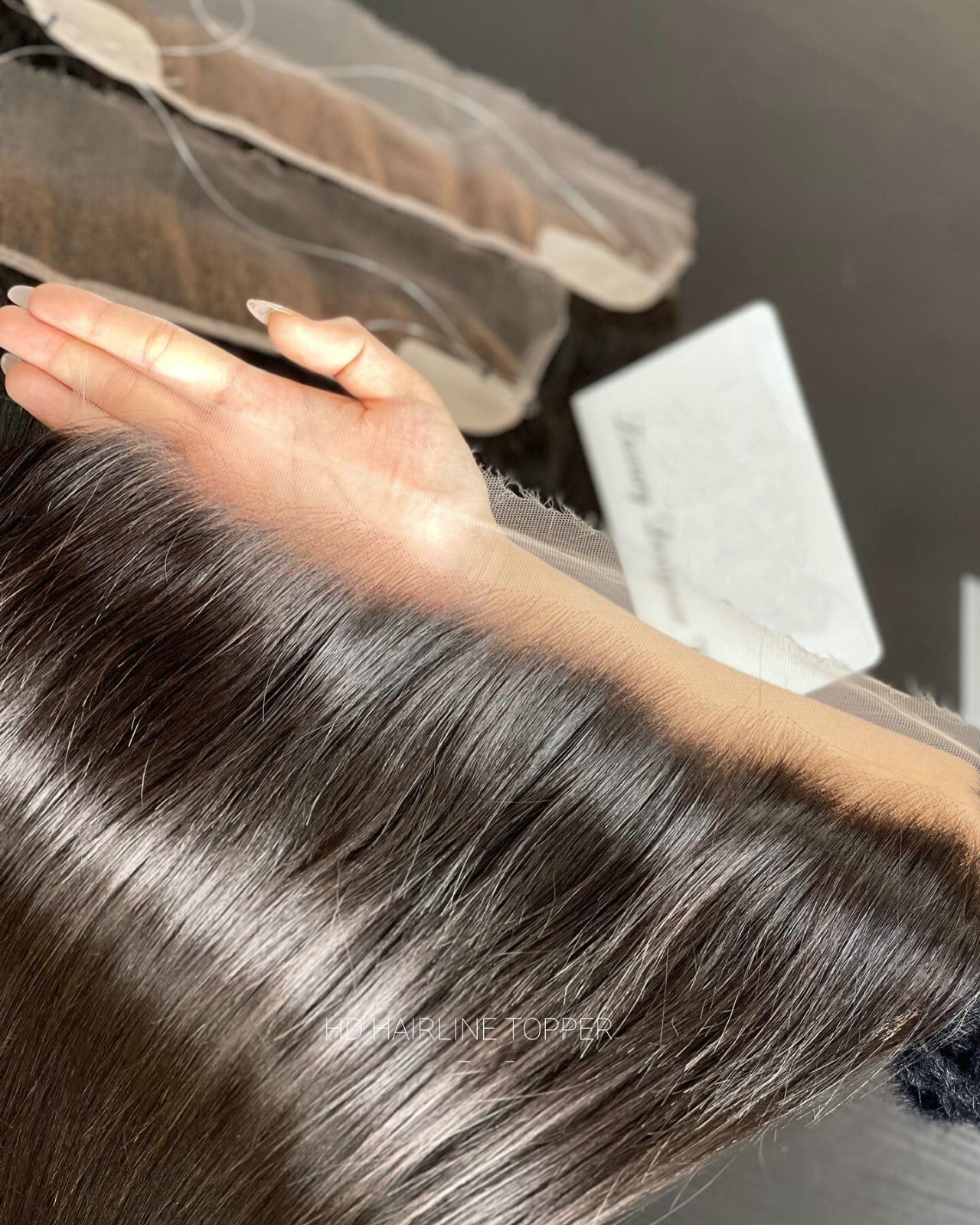 16″ 12×2″ HD Lace 100% Human Hair Hairpieces For Bald Hairline Multi Colors