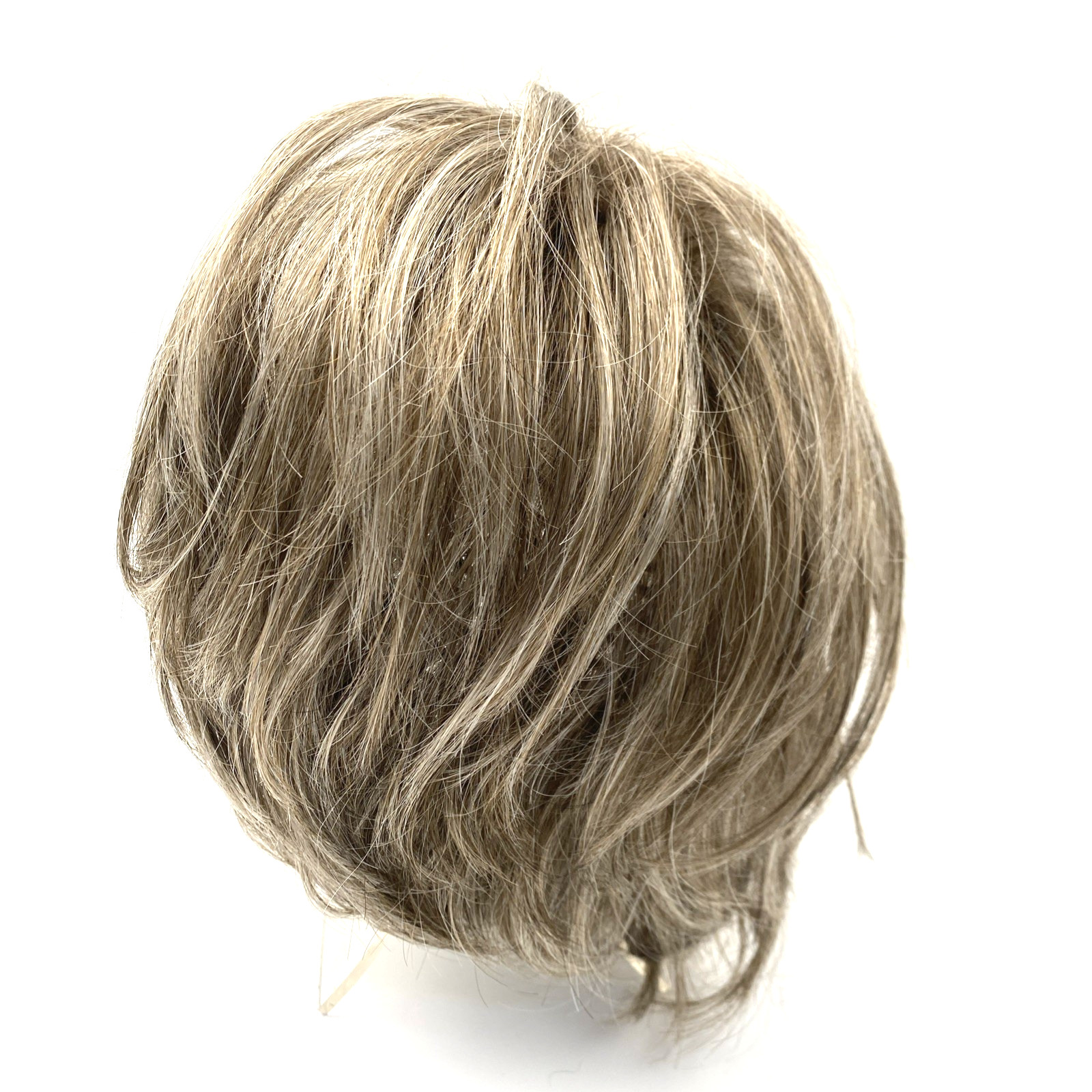 Tony of Beverly Logan Silverstone Ash Blonde Highlights Short Wig Bob Elura Hair
