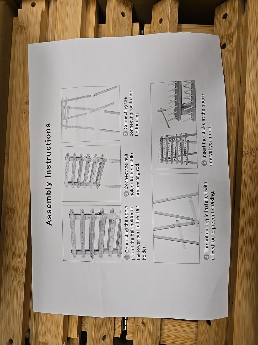 Braiding Hair Rack Standing Extension Holder Hanger, 144 Pegs