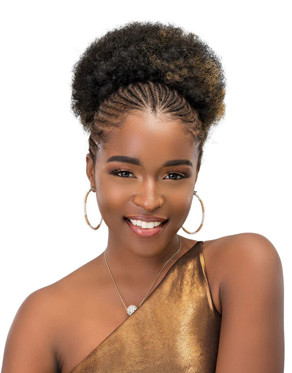 JANET COLLECTION AFRO PUFF DRAWSTRING