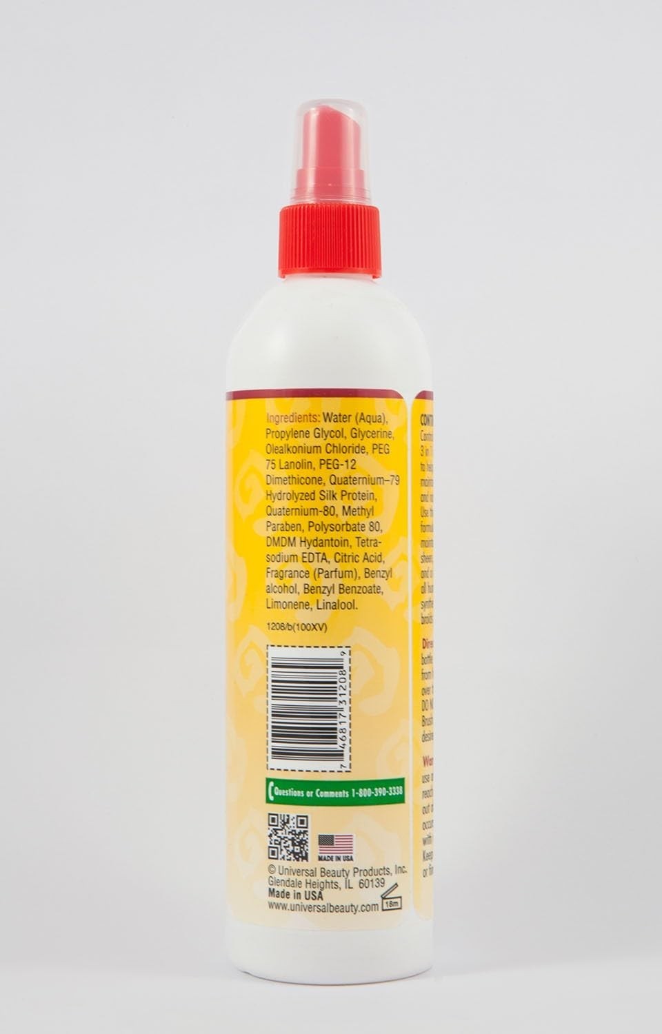 Multi-Purpose 12oz Wig Spray – Unscented 3-in-1 Formula for Easy Styling
