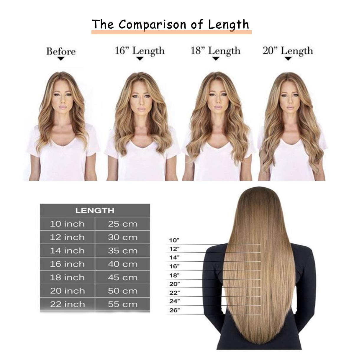 Caliee 14 Inch Clip In Hair Extensions Human Hair Color 60A Platinum Blonde