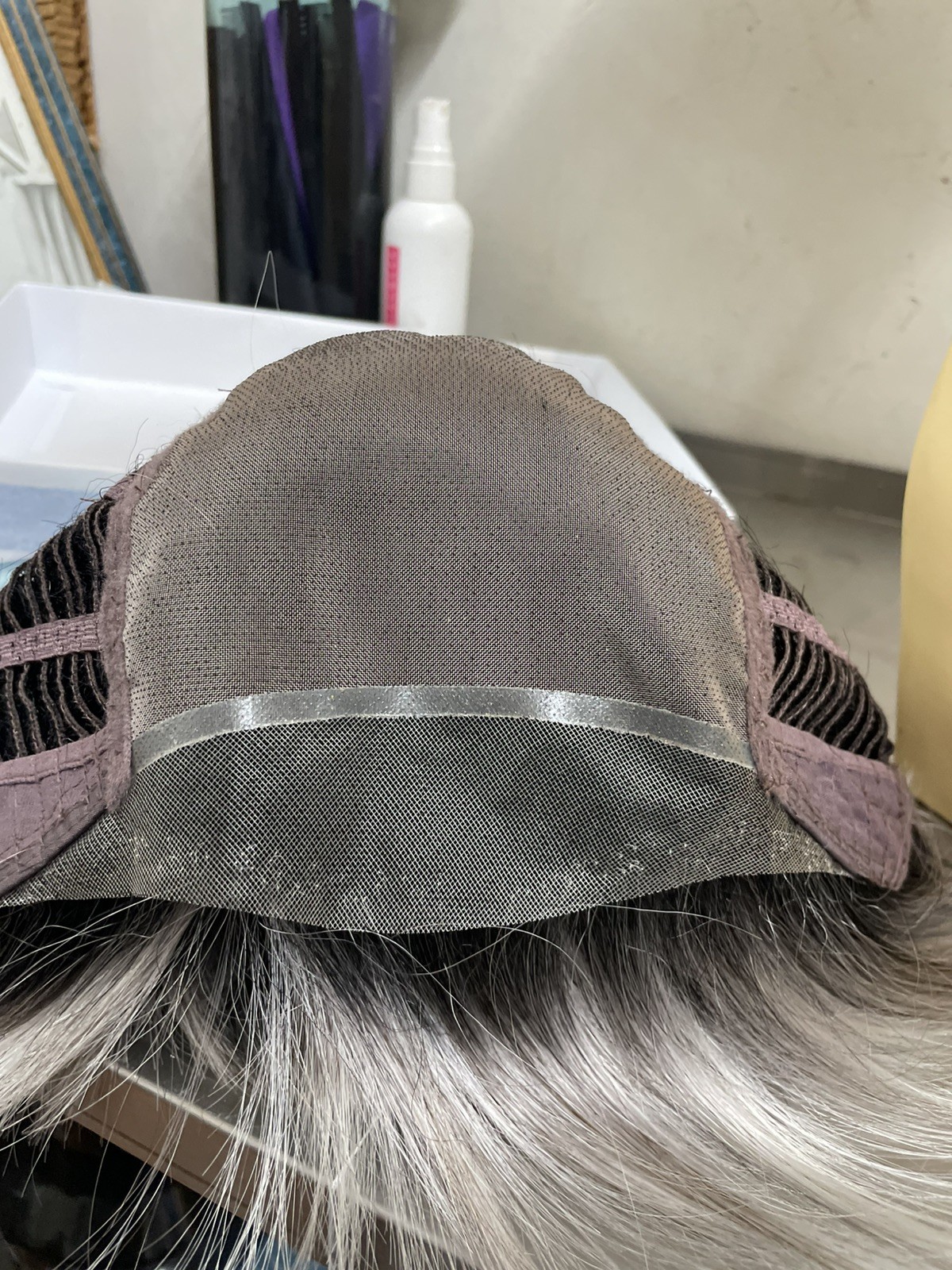 PETITE EASTON WIG Estetica -CHROME RT1B-MONOFILAMENT TOP-LACE FRONT