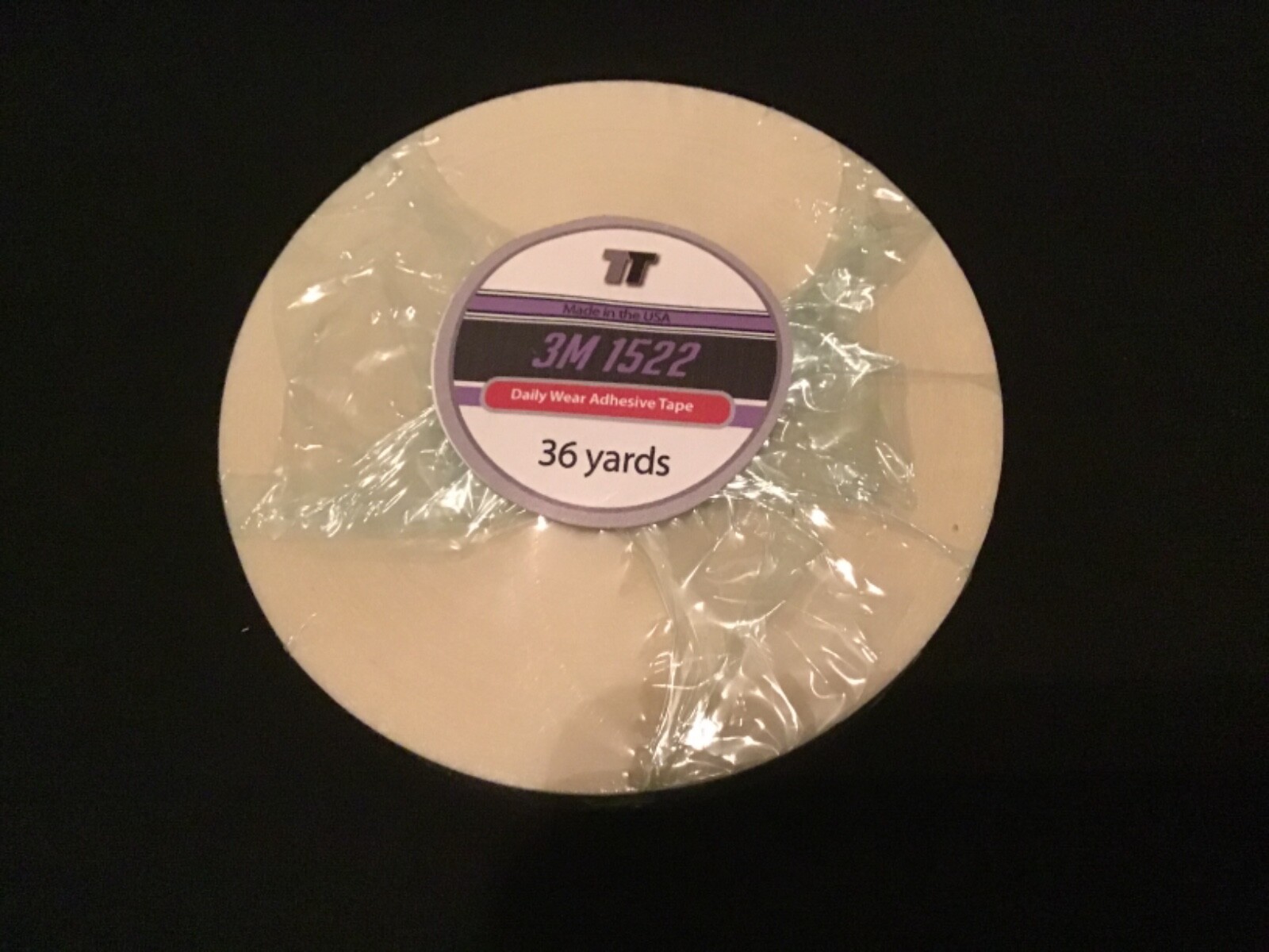 True Tape 3M Clear 3/4″x 36 yards #1522 Daily Wear Tape for Hair Piece & Wigs.