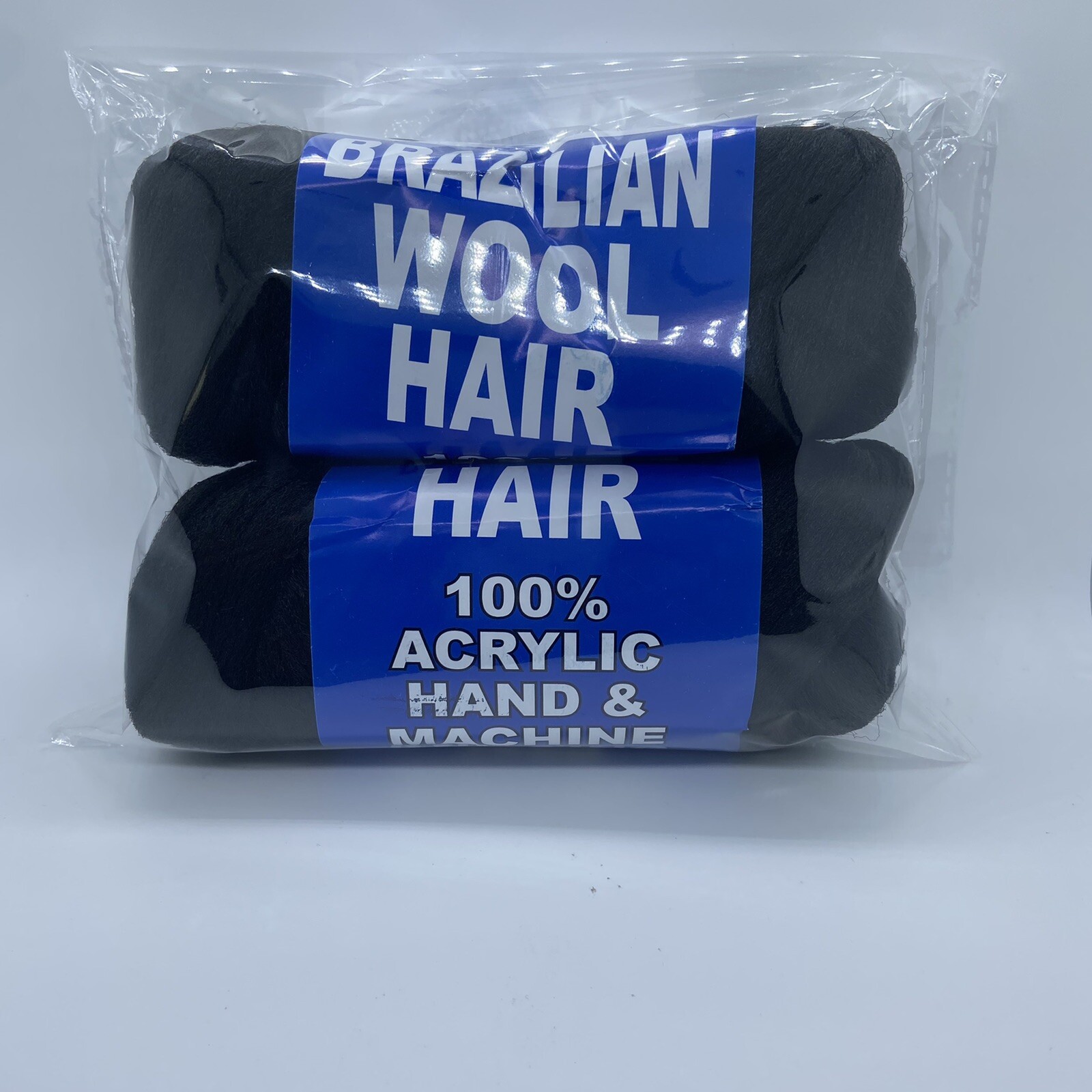 2 Rolls Brazil Brazilian Wool Hair Yarn for Braiding and Weaving 200G