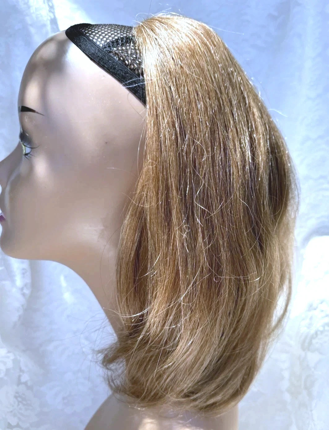 Vintage 100% Human Hair Fall from the 1970’s -#15 Dark Ash Blonde NEW with tags