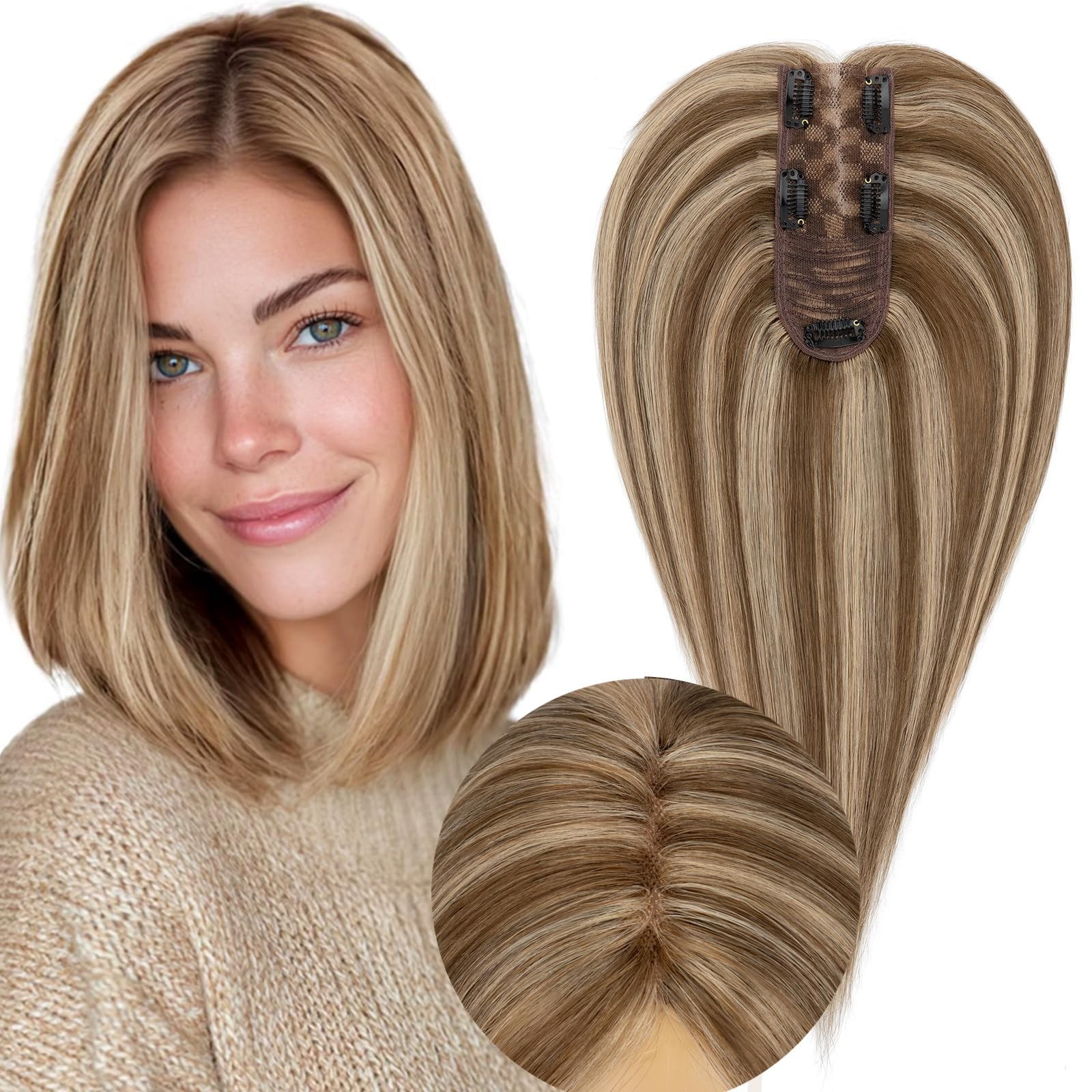 Rich Choices Hair Toppers For Women Real Human Hair 100 Human Remy Toppers For