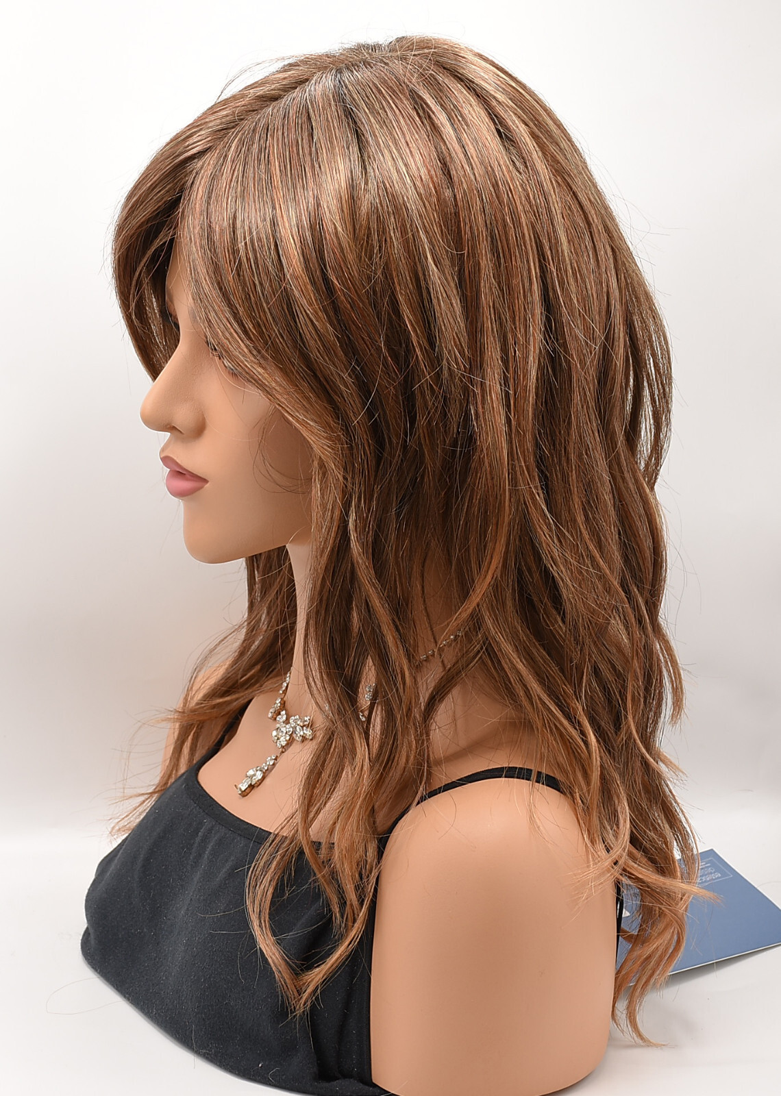 VERONA Wig by ESTETICA, Copper Sunset (Exclusive), Mono Top + Lace Front, NEW