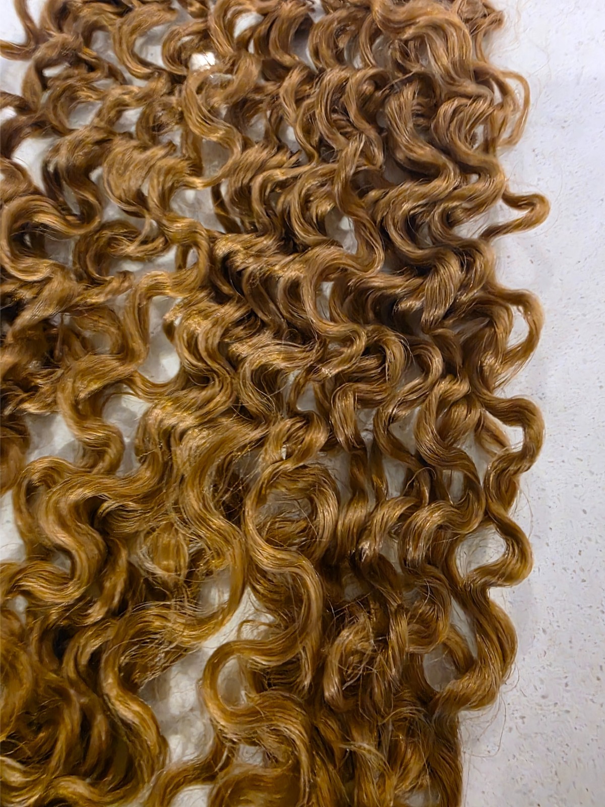 8 Packs Burmese Curly Crochet Hair 18 Inch Bohemian Braiding Hair 120 Strands