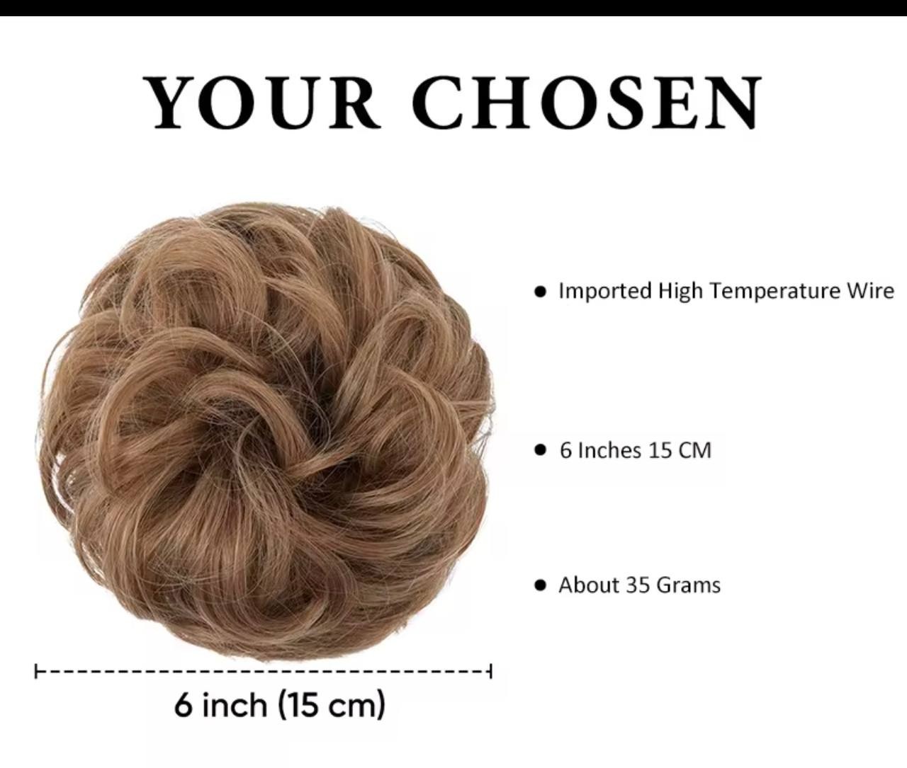 Hair Bun Accessories Women Hairstyles Synthetic