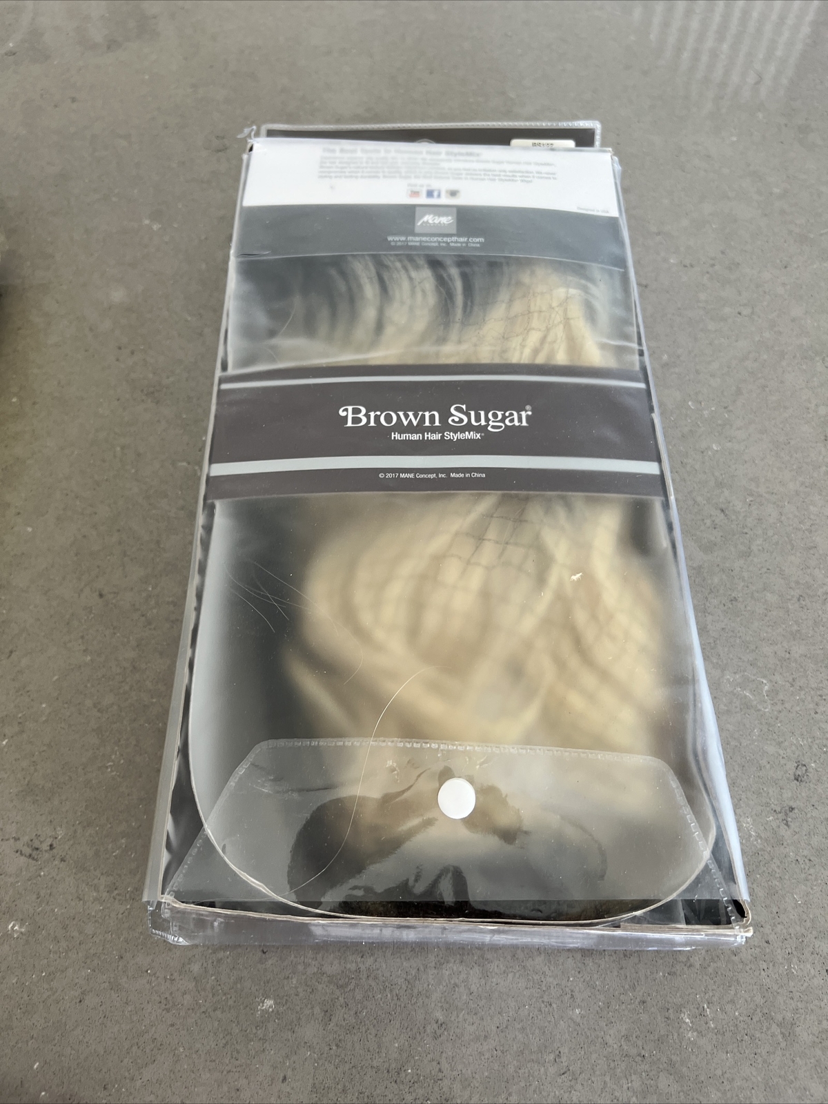 Mane Concept Hair Brown Sugar Human Hair StyleMix Wig BS127 Color: SR2/613 | New