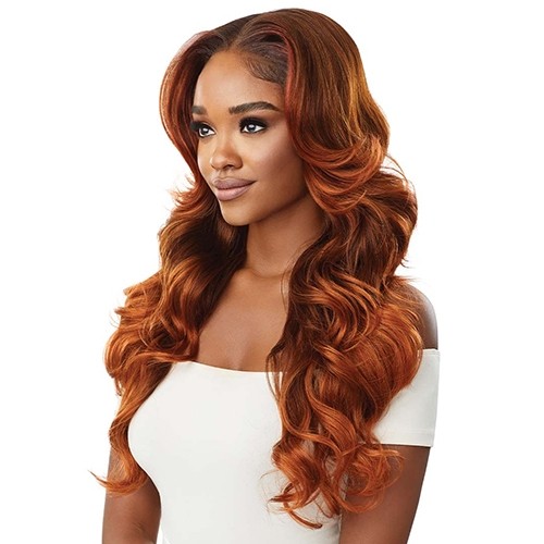 Loose curly style with yaky texture hair 13″x6″ Frontal Lace wig – LAUREL