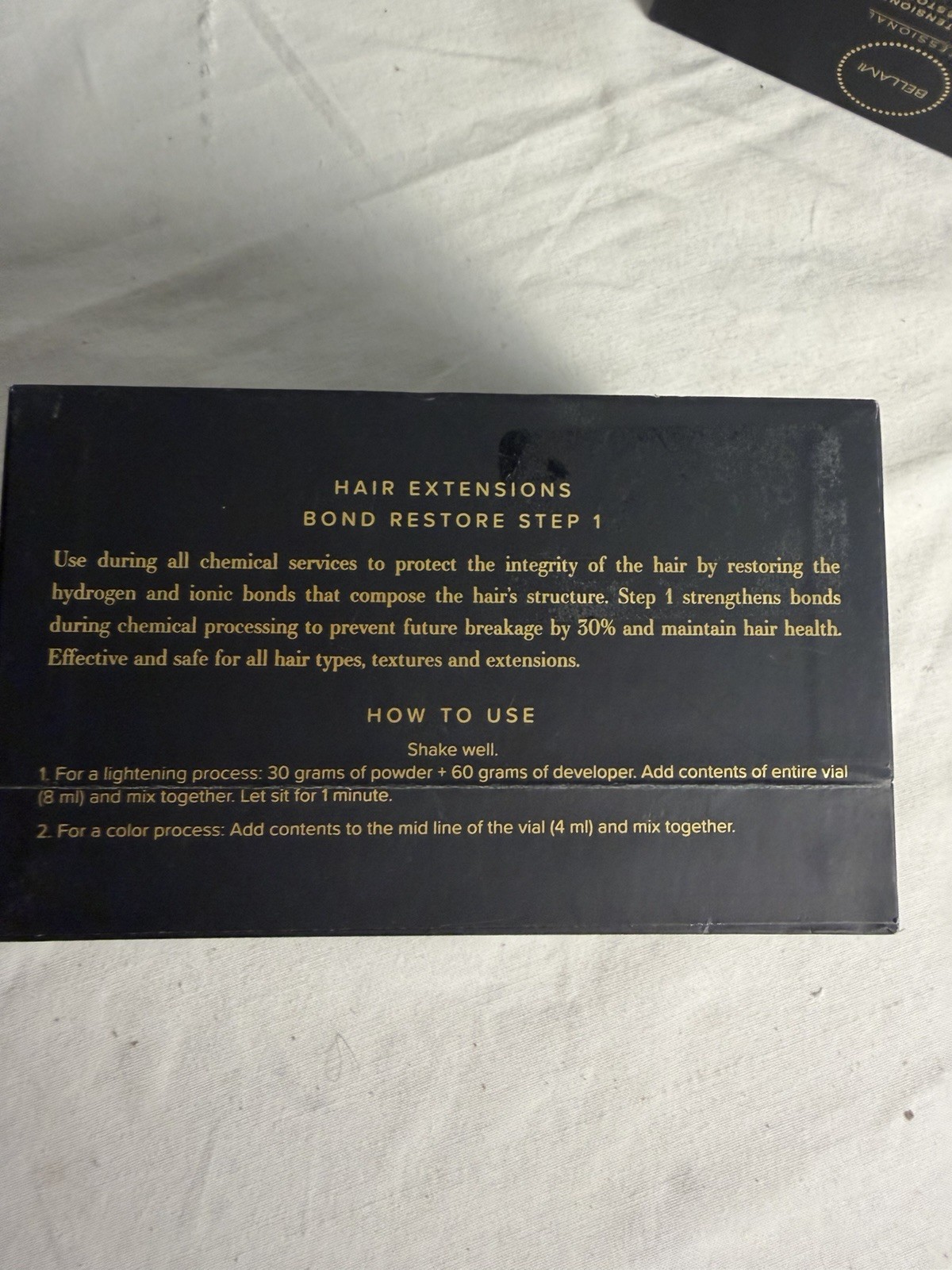 Bellamy Professional Hair Extenders Bond Restore Step One