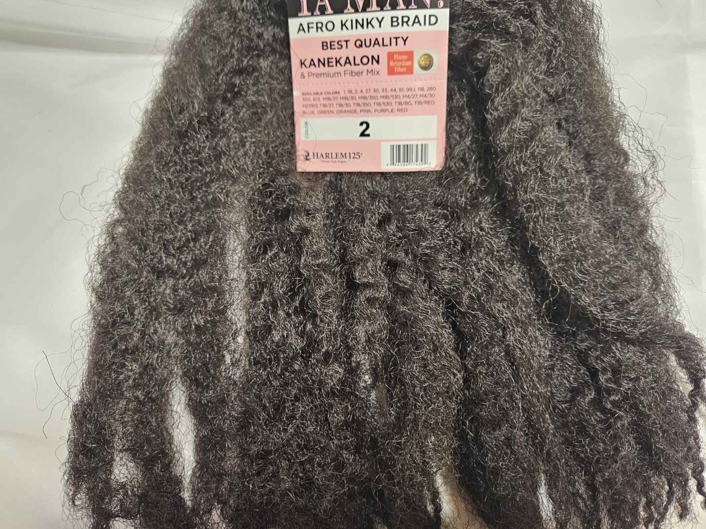 AFRO KINKY BRAID. YA MAN! 100% KANEKALON FIBER