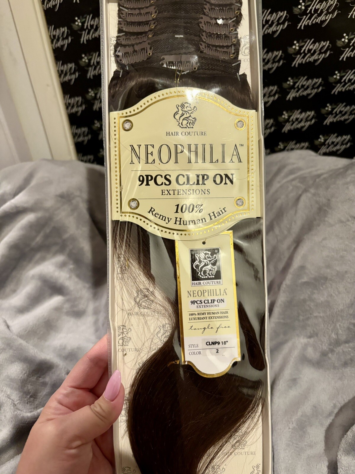 Hair Couture Neophilia Premium Human Remy Tape On Extensions 18″ Length 2 Color