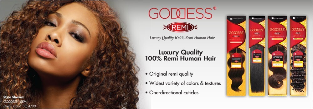 Sensationnel Goddess Remi French Wave 100% Human Hair Extensions *FREE SHIPPING