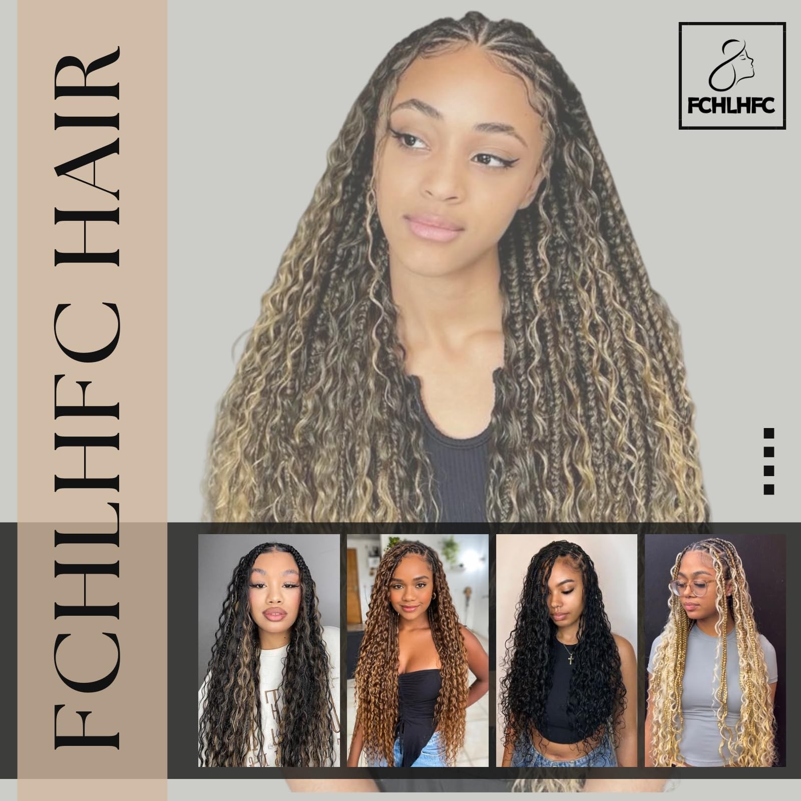 Deep Wave Bulk Hair For Braiding Hair 22inch 155g No Weft Wet And Wavy Qualit…
