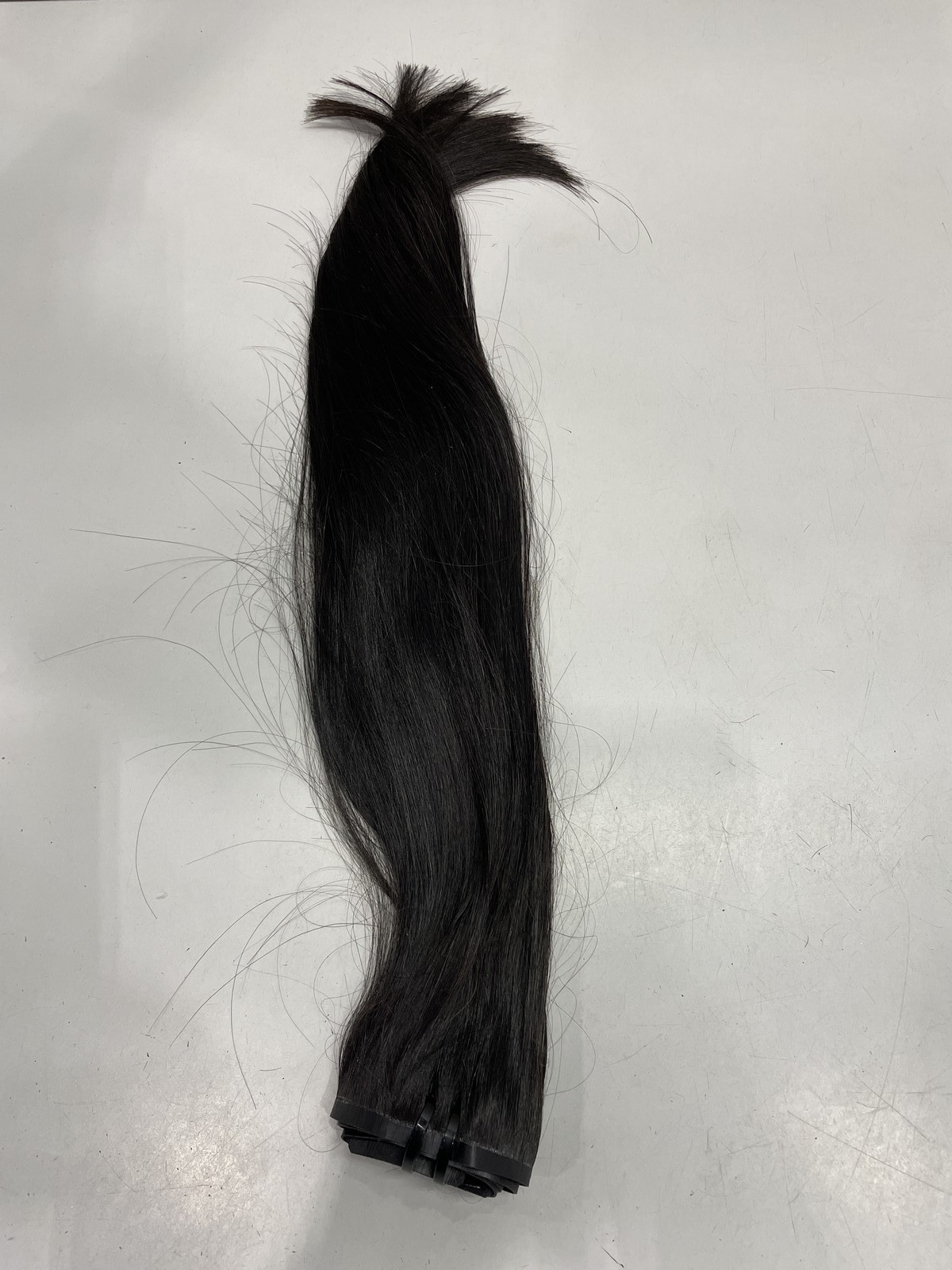 Luvme Hair Natural Black Human Hair Clip In Hair Extensions 18″ 7pcs