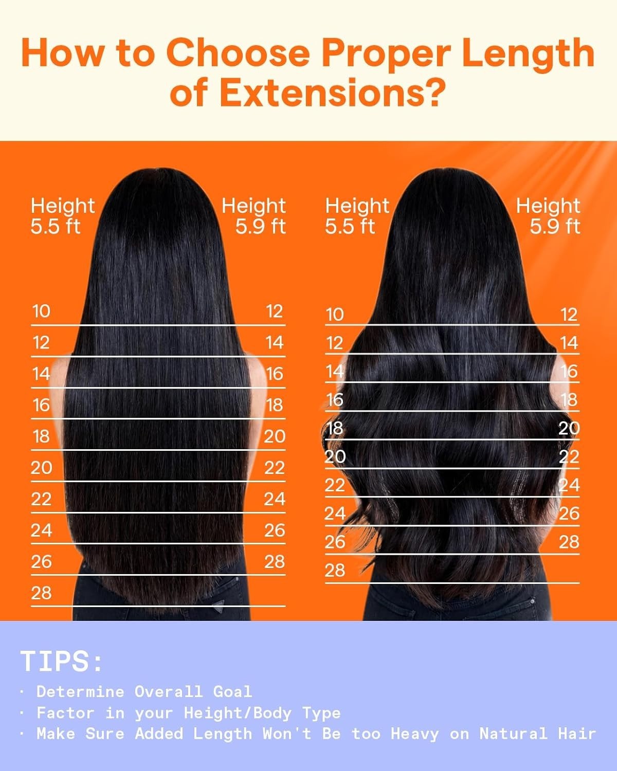 Seamless Clip-In Extensions – 24” Remy Human Hair in Rich Jet Black, 7 Pieces