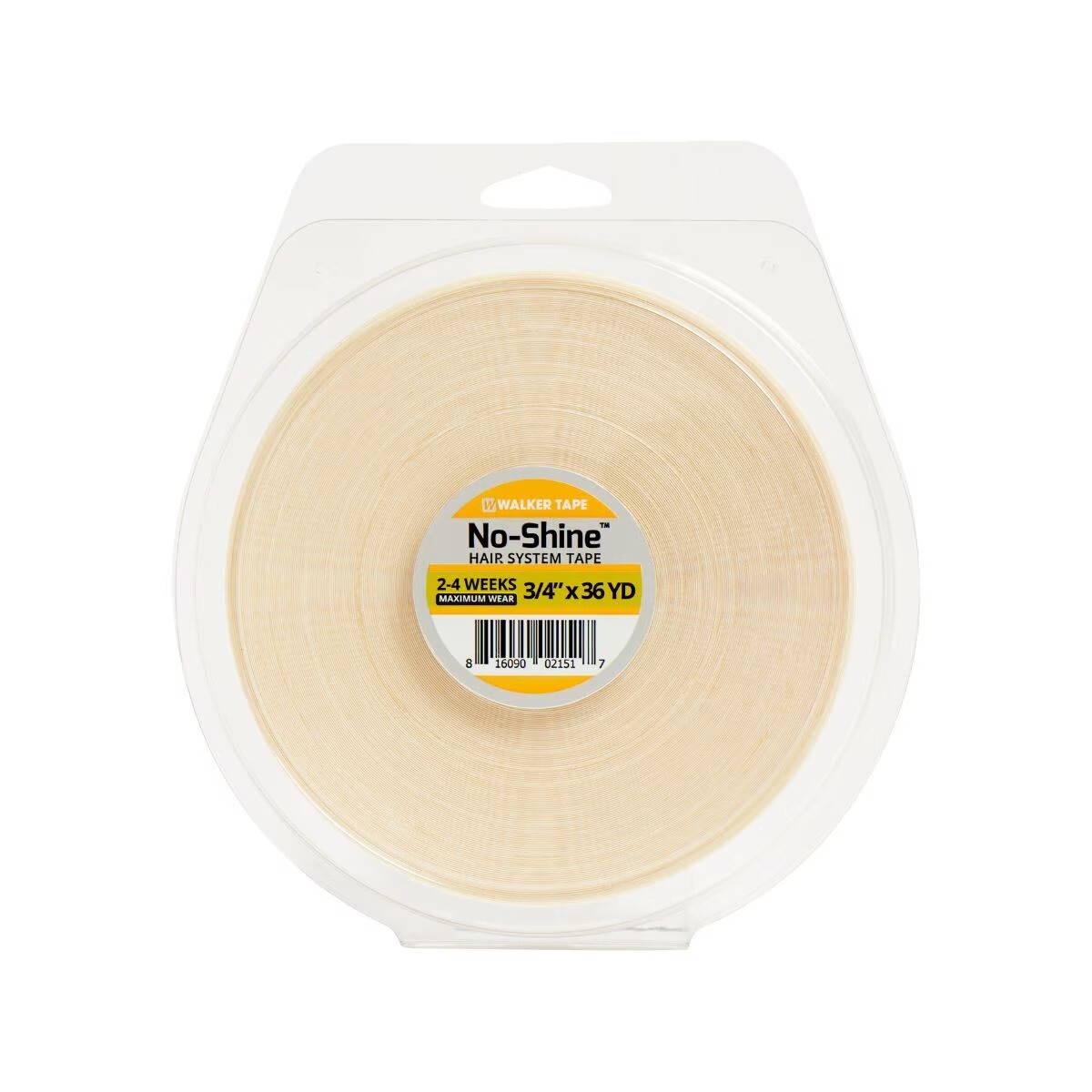 Walker No Shine Roll Support Tape, Hairpiece Wig Toupee Tape