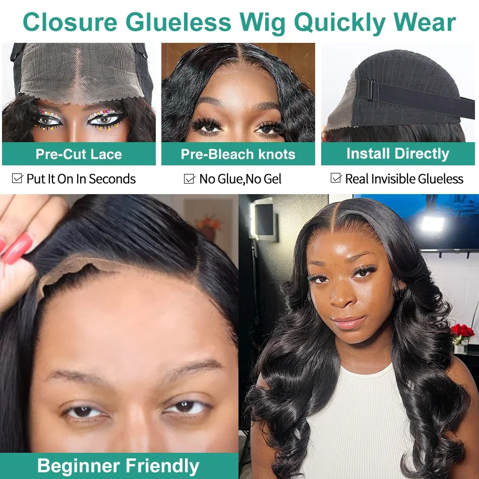 Body Wave 13×6 HD Lace Frontal Wigs Brazilian 13×4 HD Human Hair Wig For Women