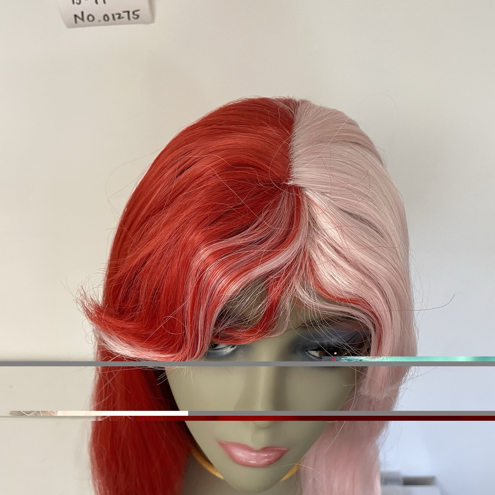 WIG. NO01275 (15-17 inch ) one size adjustable elastic band.