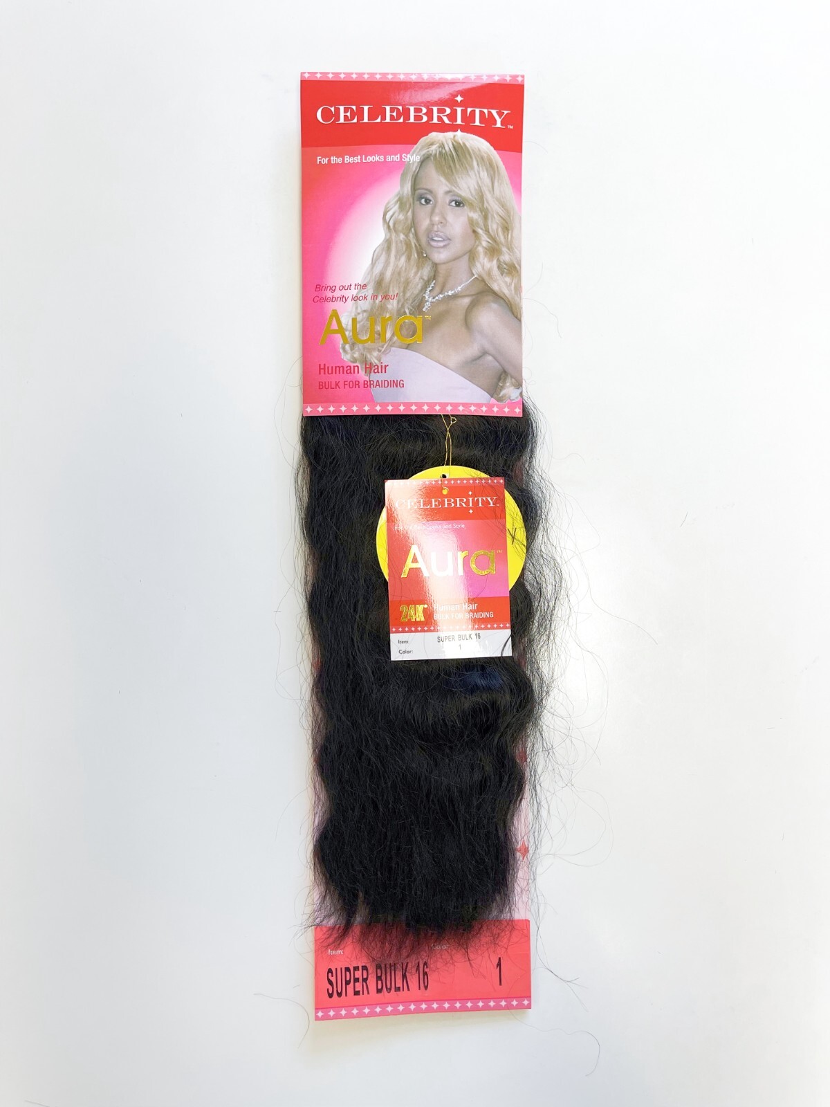 Blended Human Hair Super Wave Bulk Wet Wavy for Braiding 16-24” Select Colors