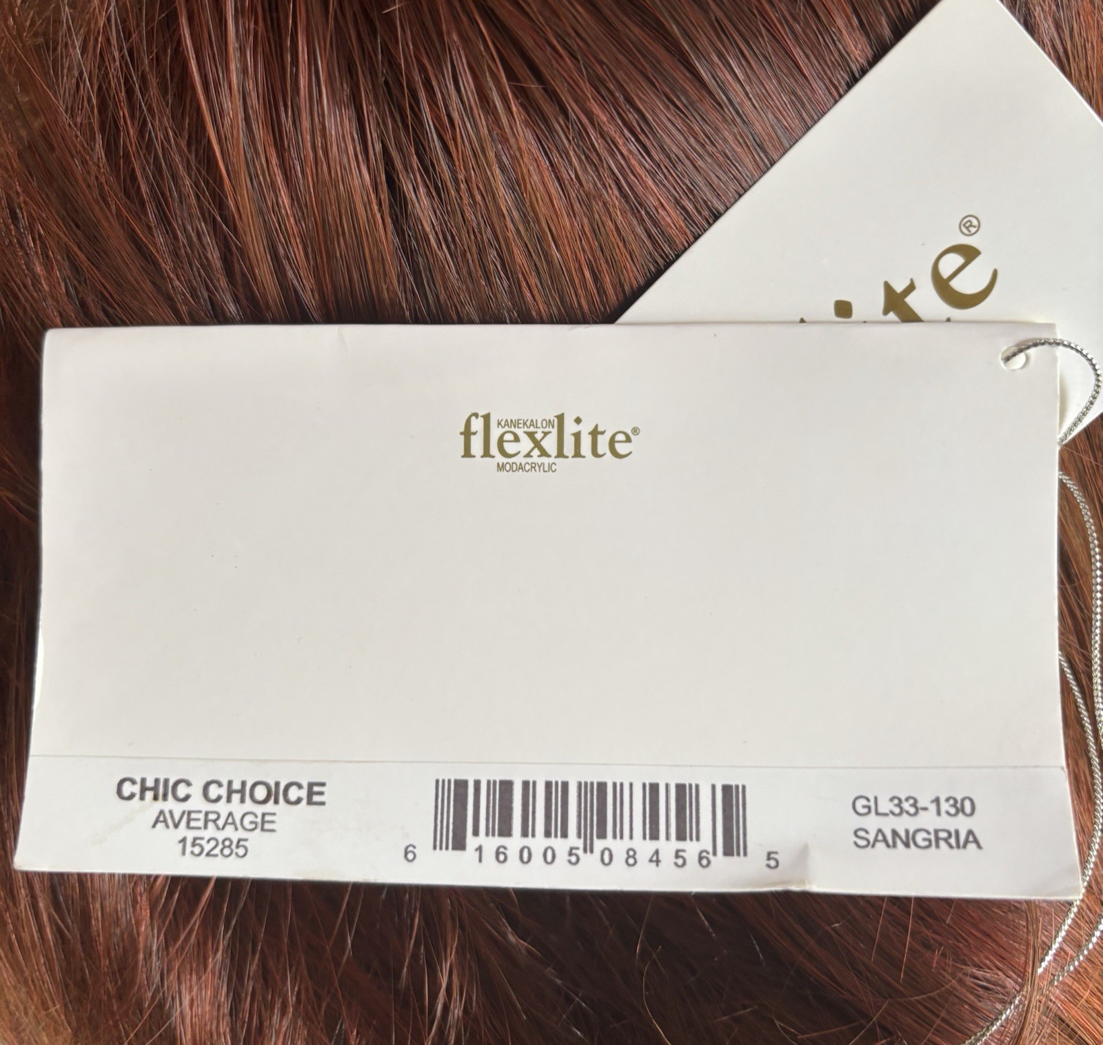 NEW GABOR Chic Choice Wig SZ AVG COLOR Sangria Inverted Bob FREE SHIPPING! Z-15