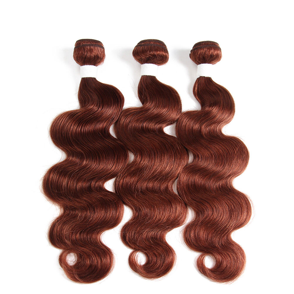 Brazilian Virgin Human Hair Body Wave 6 COLORS 1 or 3 Bundles
