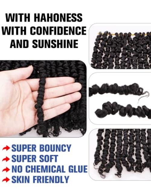 10 Inches 8 Packs Pre Looped Pretwisted Passion Twist 10 Inch (Pack of 8) 1B