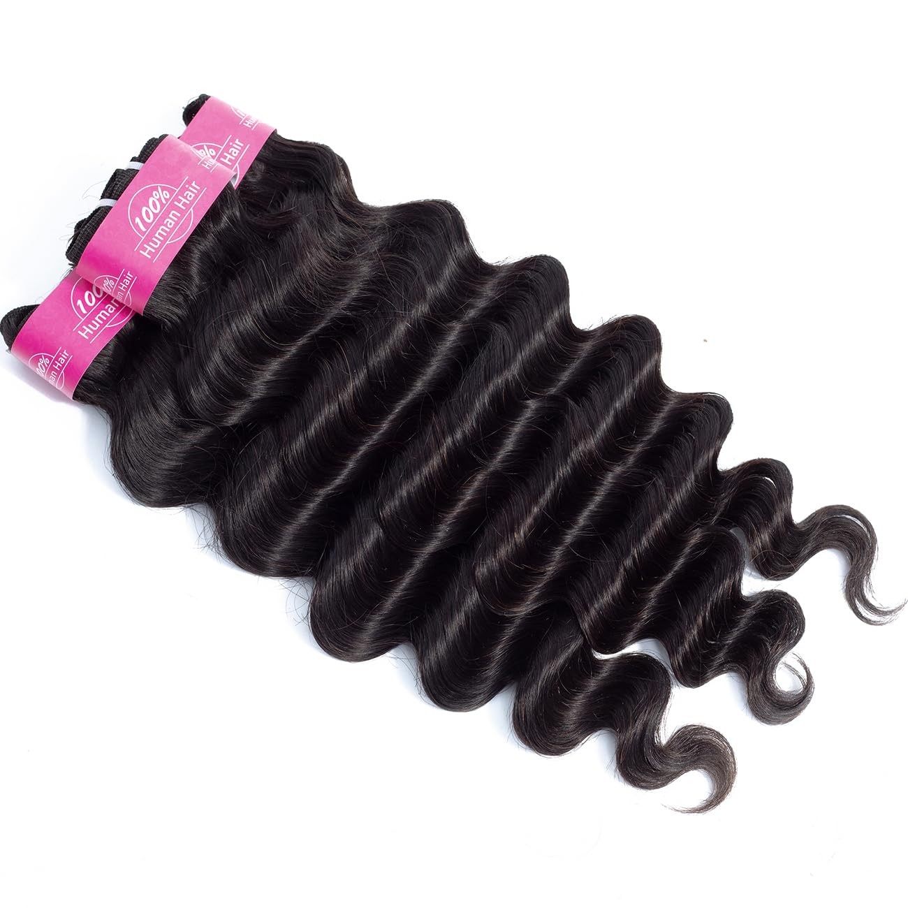 Iwig Loose Deep Bundles Human Hair 30 Inch Loose Deep Human Hair Bundles Wet
