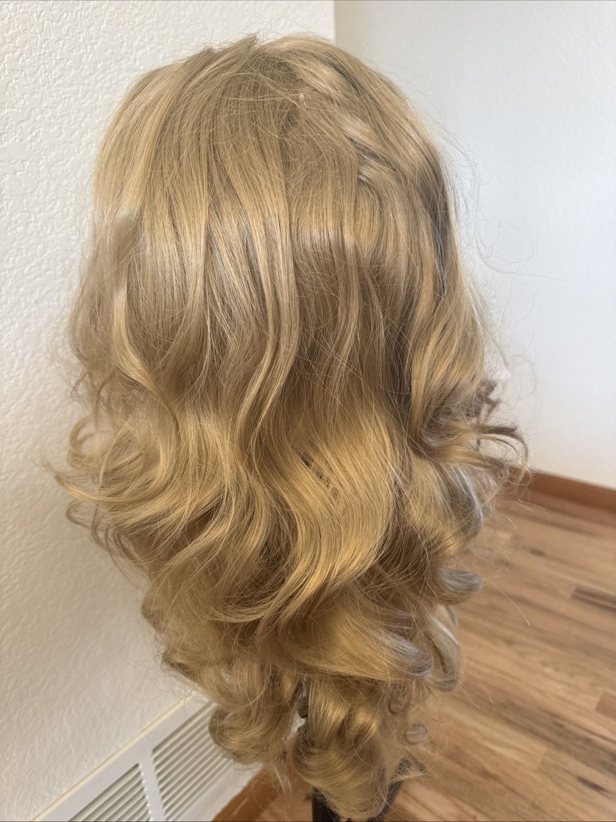 The Hair Shop Mono Synthetic Blonde Lace Front Wig Standard 11 Cassie