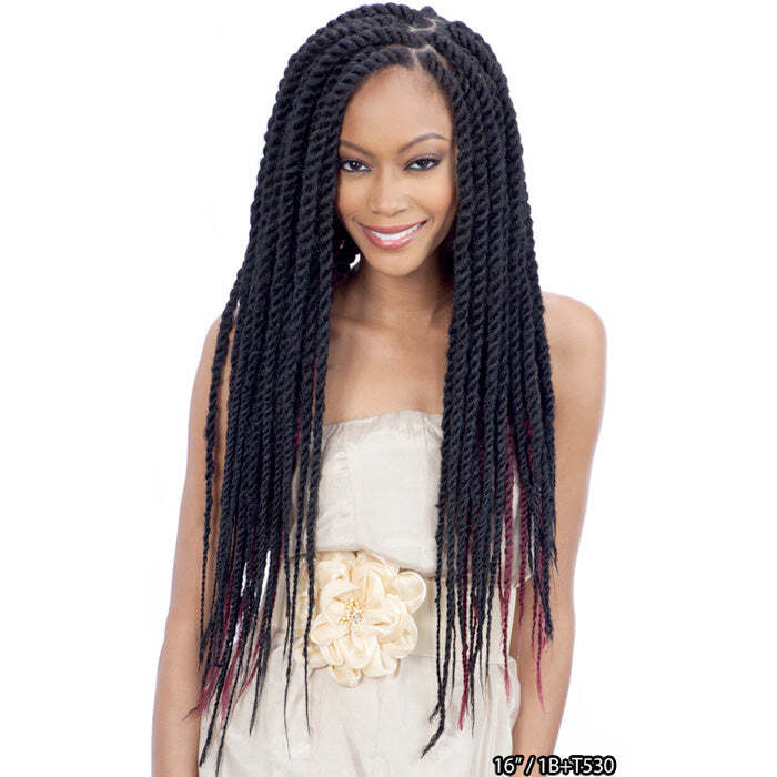 Freetress Equal Cuban Double Strand Style TWIST BRAID 12″-24″