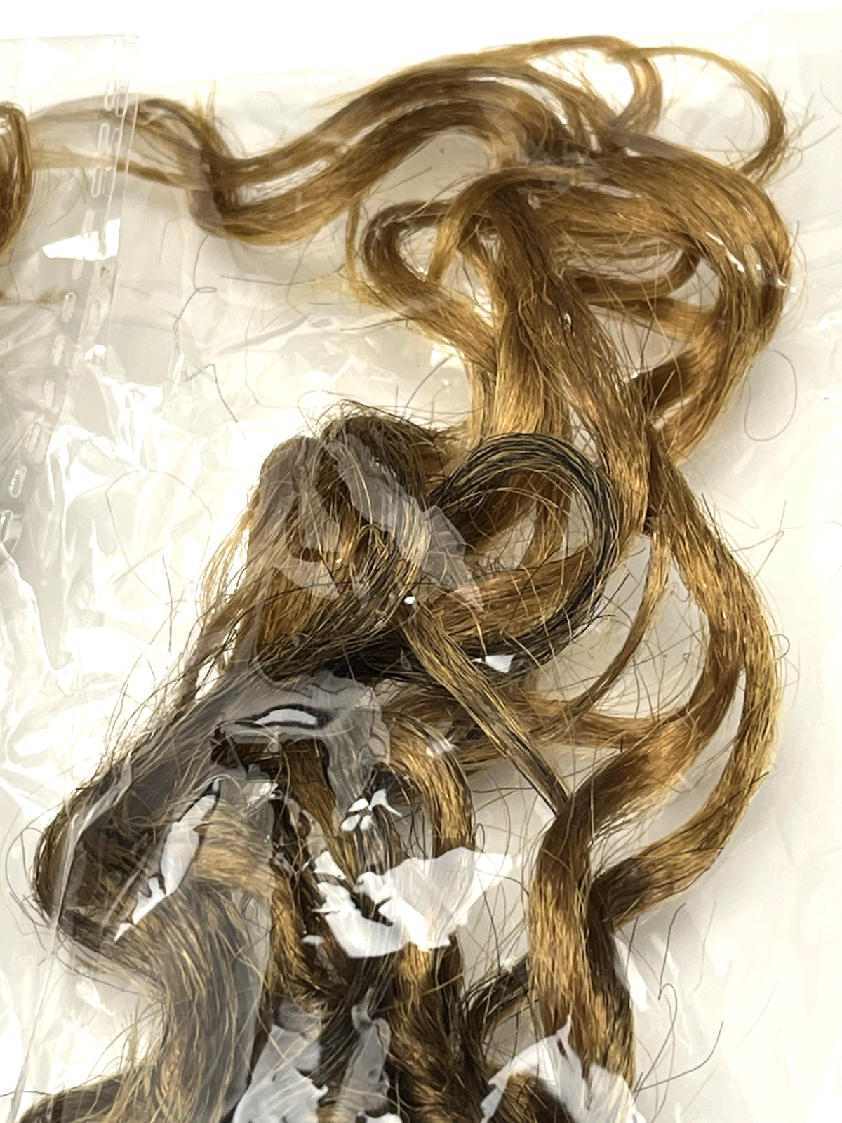 4-pk Faux Extensions Bohemian Curly Style Long 29″ Mixed Brown/Caramel Crochet