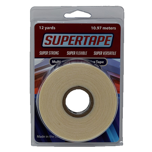 SuperTape Non Glare Hair Extensions, Lace Wig Toupee Super Tape 1/2″ x 12 Yard