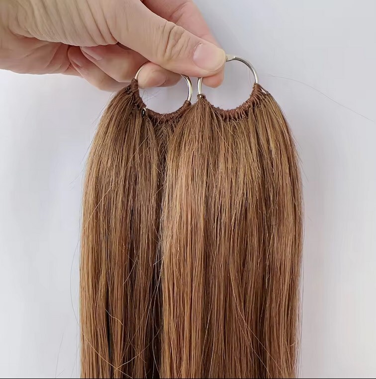10A Seamless Feathers Hair Human hair Extension 50 Strands Invisible Hair 16-30″