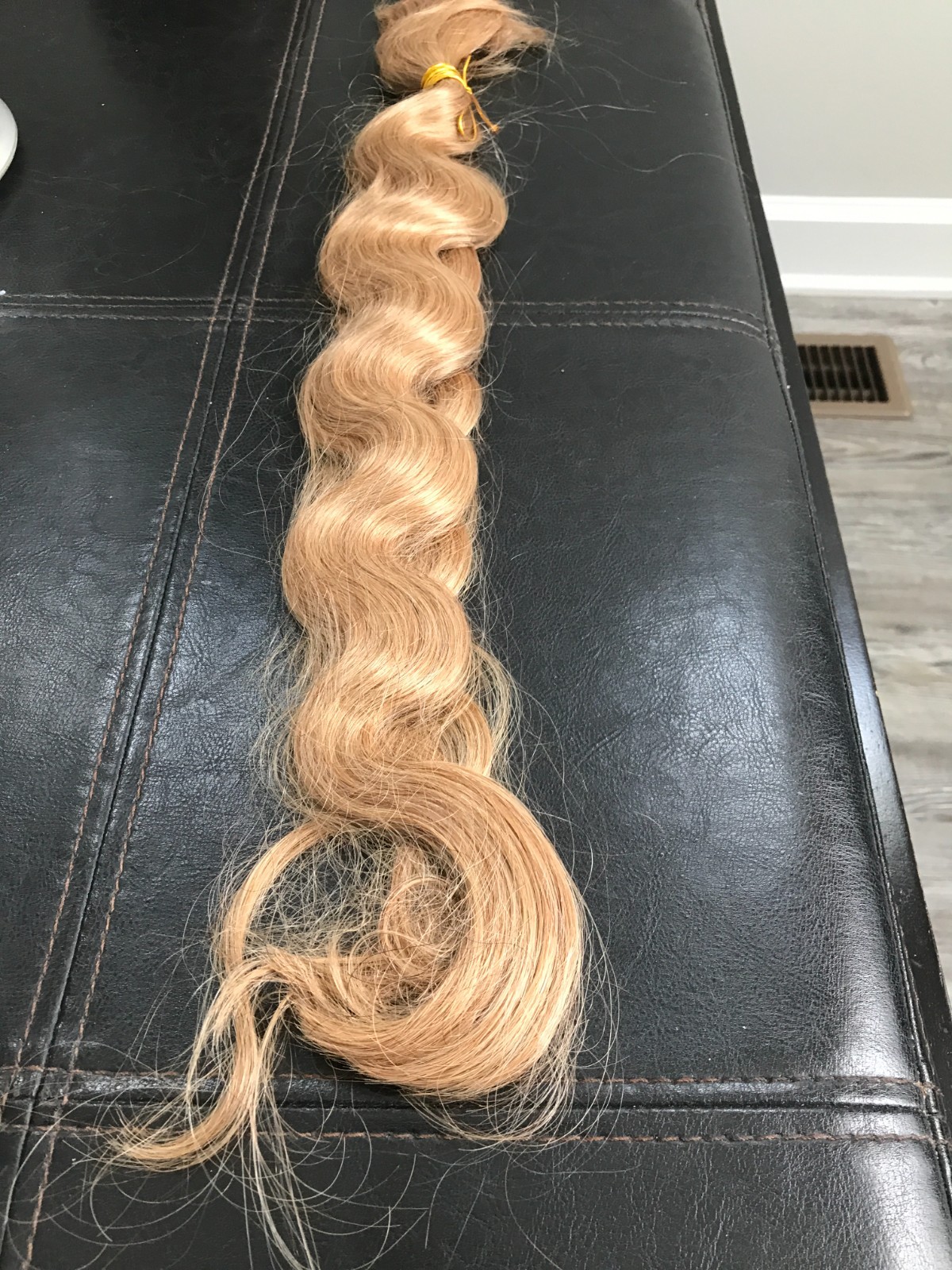 Bulk Human Hair for Braiding (Leftover) 22 inch 108 gram