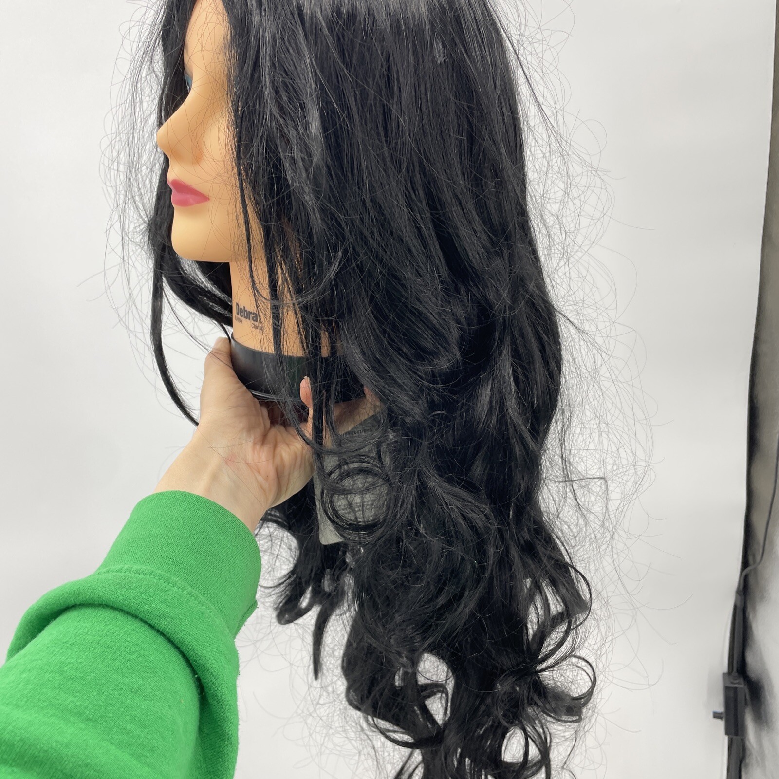 14” Perstar Lace Front Hair Wigs Deep Wave Natural Color 360 NIB